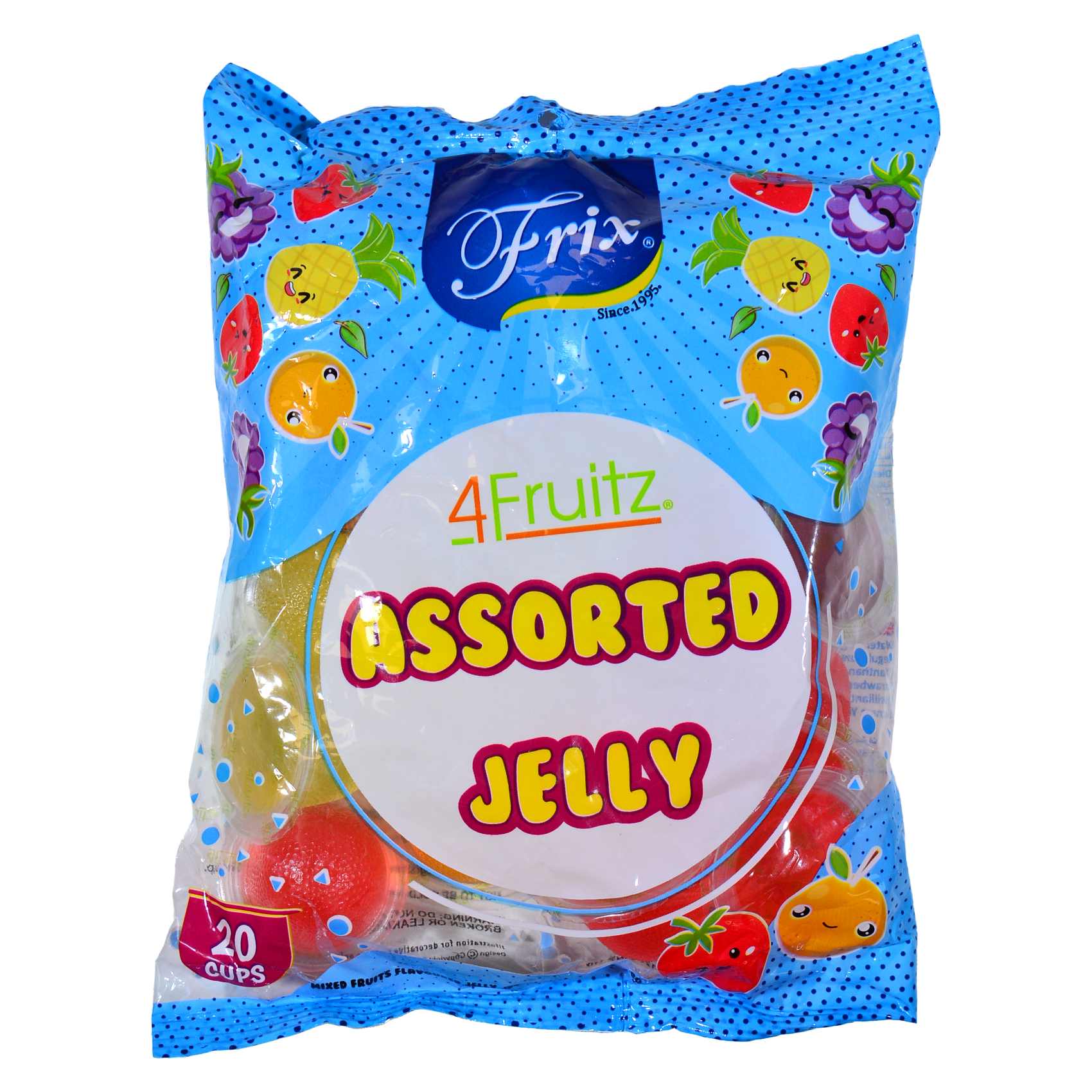Frix Powder Buy Frix 4 Fruitz Jelly Candy 15g Pack of 20 Assorted Online ...