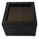 Wooden Tea Box Square Black