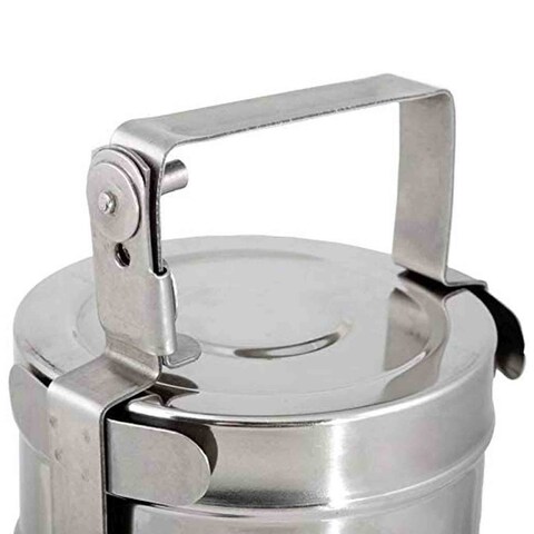 Raj Bombay 4-Tier Steel Tiffin Box 32cm