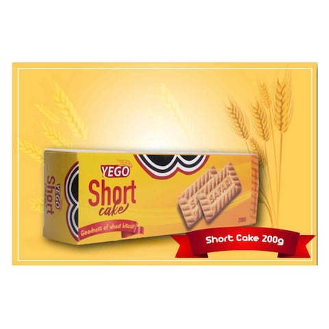 Yego Shortcake Biscuits 48X200Gm
