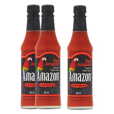 Amazon Red Sauce 90 Ml 2+1 Free