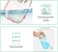 [3Diamonds] Glass Containers BPA-Free Locking lids, Food Storage Container 100% Leakproof Glass Lunch Boxes, Freezer Storage container with Lids Airtight, Glass Food Storage (Set of 4)