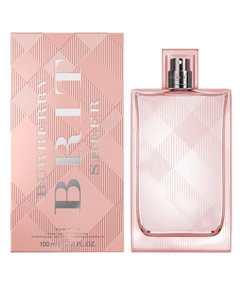 Burberry Brit Sheer Eau De Toilette For Women - 100ml