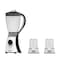 Tornado Electric Blender 600 Watt - 1.5 Liter - 2 Mills - Black - TB-600/2