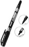 Generic Pilot Twin Marker Black Pack Of 12 Pcs