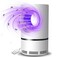 Generic-Electric Indoor Mosquito Trap USB Power Insect Mosquito Killer UV Light LED Mosquito Lamp Non-Toxic No Zapper Suction Fan Small
