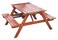 RBWTOYS Wooden Outdoor Playard 2 in 1 Long Chair. RW-17588    Measuement - 120x130x70cm