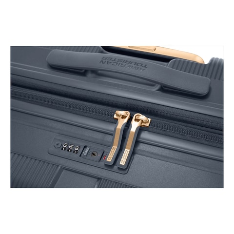 American Tourister Instagon Spinner Luggage Hard Trolley Dark Grey 69cm