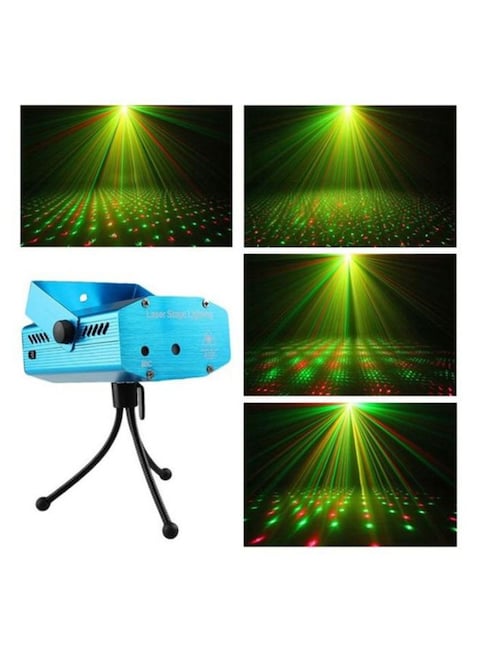 Generic - LED Laser Projector Green/Red 130x92x52millimeter