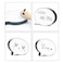 LED Light Box Speech Bubble Erasable Message Board with Marker Pen 30x20cm