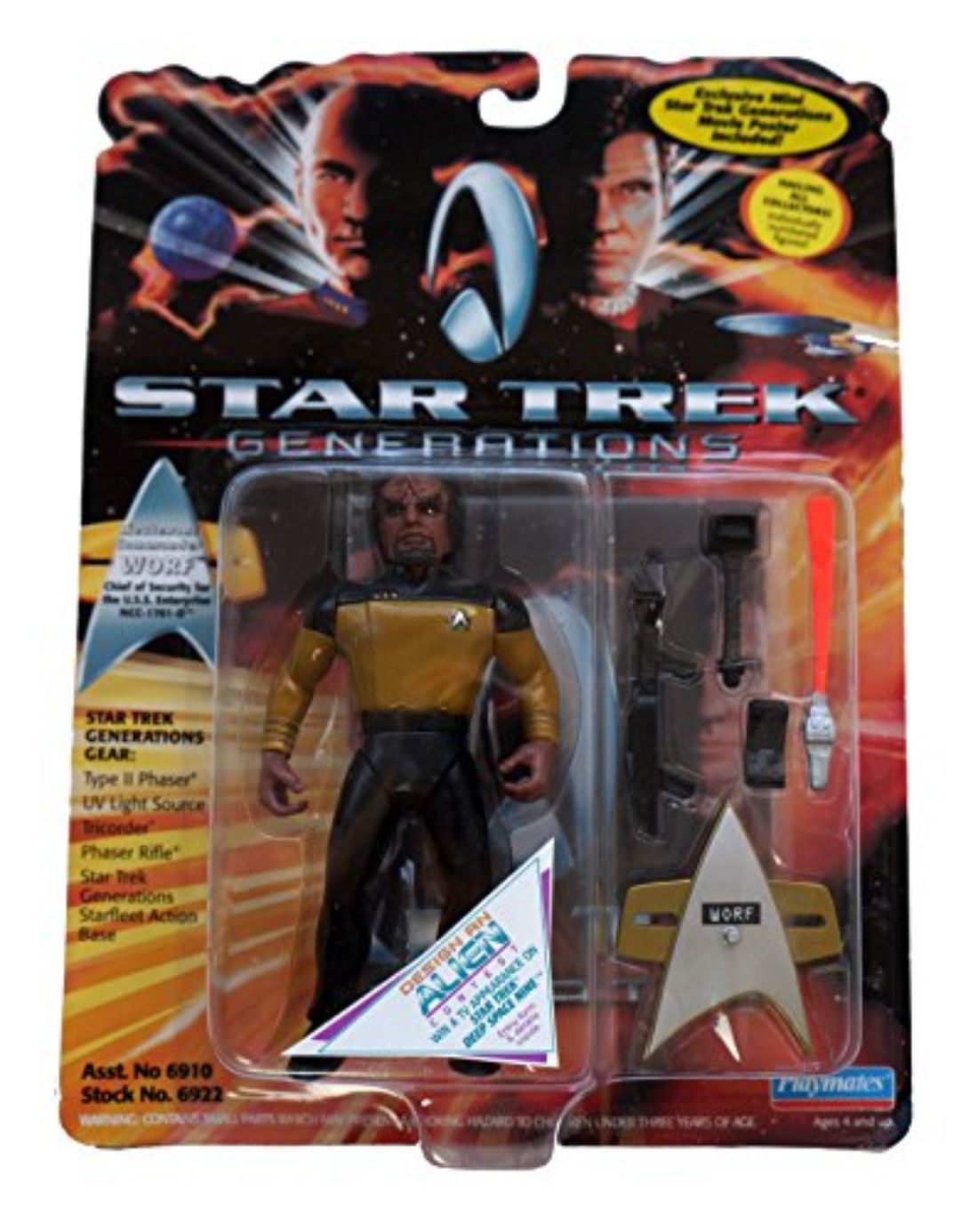 Buy Star Trek Generations Lieutenant Commander Worf Online | Carrefour UAE