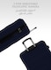 2-Pieces Hardside Travel Trolley Luggage Set Navy 20/28 New