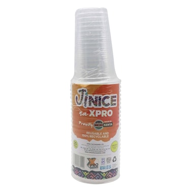 Jinice Cup D72Mm 200Ml Clear 25S