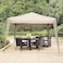 Yulan Outdoor Shelters &amp; Gazebos, Garden Gazebo Party Tent Steel Frame Gazebo Waterproof Fabric, For Garden Canopy Outdoor Waterproof Party Tent Marquee, F002-0365