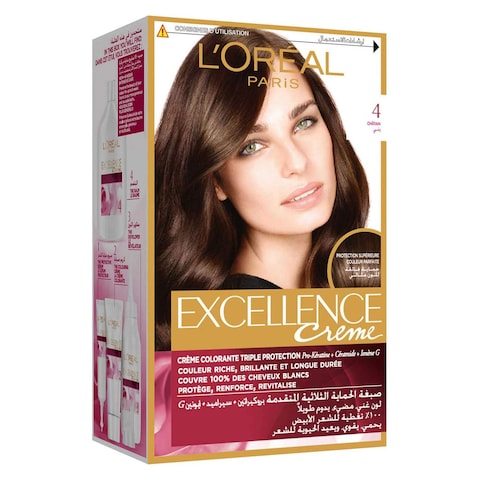 L&#39;Oreal Paris Excellence Creme Hair Color - 4.0 Brown