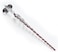 Aiwanto Glass Dip Pen Vintage Handmade Glass Signature Pen Elegant Crystal Dip Sign Pen Great Gift Red
