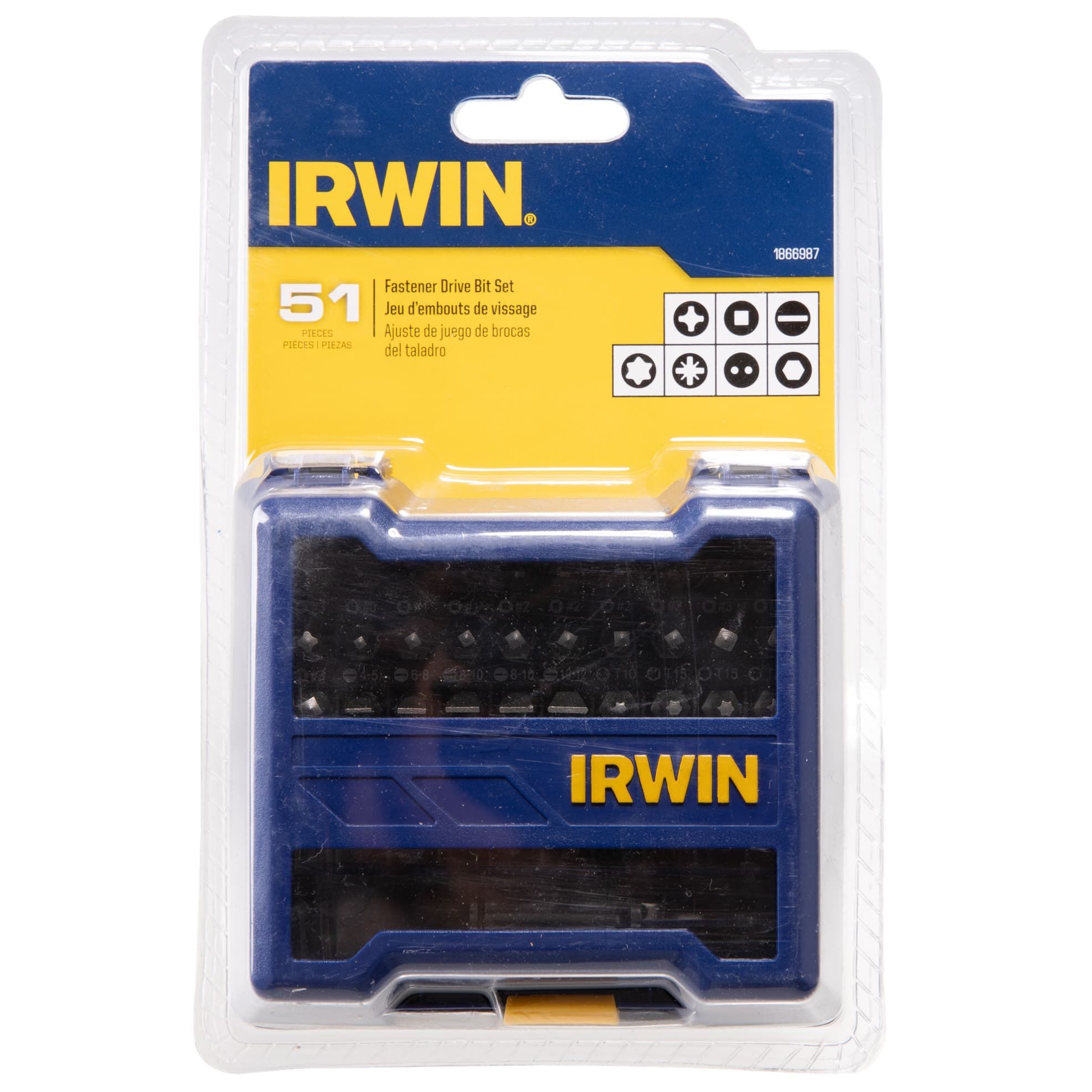 Buy Irwin Fastener Drive Bit Set W/Case (51 Pc.) Online | Carrefour UAE