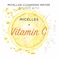 Garnier Skin Active Micellar Brightening Vitamin C Cleanser Water 400ML