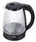 Avion Electrical Glass Kettle, 1.8 Liter, Glass Body, Cordless, 360&deg; Swivel Base, Power Cord Storage, Auto Cut-Off Function, LED Indicator, 1500 Watts