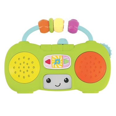 Infantino Music And Light Pretend Mini Boombox 6+ Months