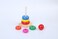 Factory Price - Wooden Rainbow Stacking Rings