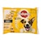 Pedigree Vital Protection Chicken/Beef And Vegetables In Gravy Dog Food 100g x Pack Of 4
