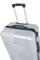 Senator Hard Case Medium Luggage Trolley Suitcase for Unisex ABS Lightweight Travel Bag with 4 Spinner Wheels KH110 Violet