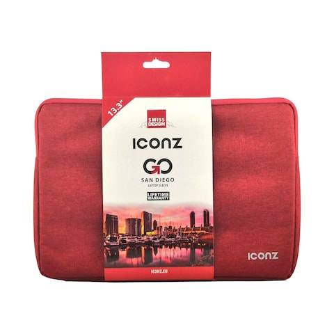 Iconz 2036 Laptop Sleeve - Red