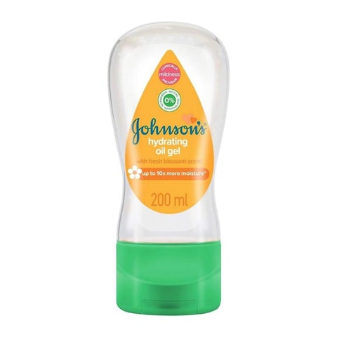 Johnson&#39;s Baby Hydrating Oil Gel With Fresh Blossom Scent - 200 Ml