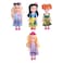 Power Joy Leila Princess 4-In-1 Mini Sisters Doll Set Multicolour