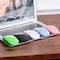 Generic-2.4G Wireless Mouse Portable Ultra-thin Mute Mouse 4 Keys Wireless Optical Mouse 1600DPI for Desktop Computer Laptop Black