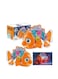 Rally Transparent Gear Swimming Fish Toy For Kids With Sound And Light