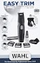 WAHL Easy Trim Rechargeable Beard Trimmer, 4 Comb Attachments, 80 Minutes Run Time, Worldwide voltage, 09685-027