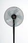 Khind Pedestal Stand Fan, 16 Inch, 2-In-1 Convertible Table Cum Stand Fan, 16-Inch - 5 Leaf Blade, Finger Safe Grills, Automatic Oscillation, For Home And Office, Black - SF1663G