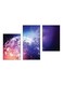SASB 3-Piece Decorative Wall Painting Multicolour 120X80 cm