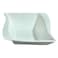 Danny Home BW009-4 Fine Porcelain Square Soup Bowl 5.5 Inch White