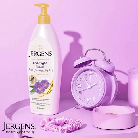 Jergens Overnight Repair Nightly Restoring Moisturizer 400ml