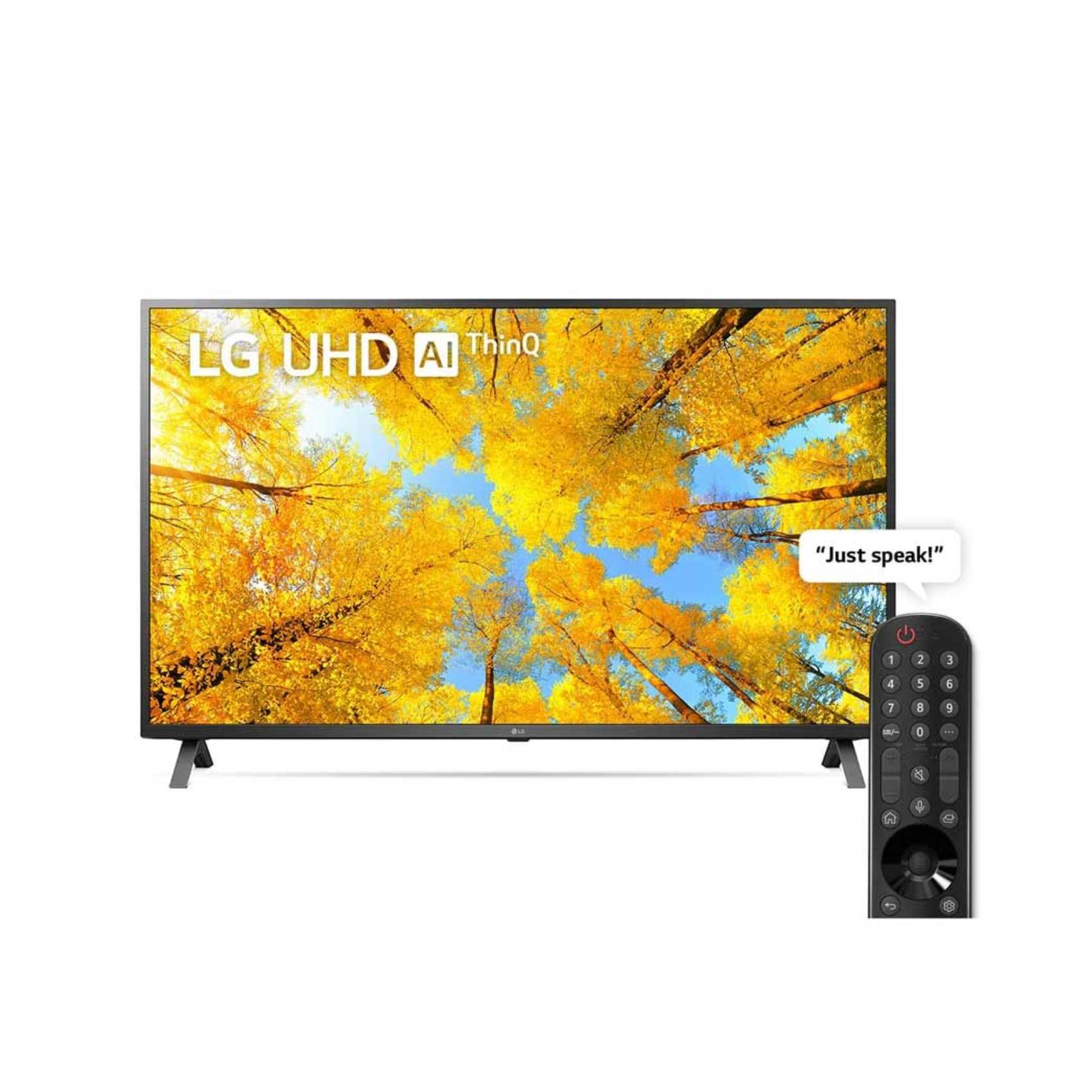 LG 50UQ75006LG | UHD 4K TV  | 50 Inch | UQ75 Series | 4k Ultra HD | Sleek &amp; Slim Design | Active HDR | WebOS | ThinQ
