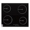 Terim 4 Burner Built-in Electric Ceramic Hob TERBIVC604GB Black 60cm