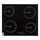 Terim 4 Burner Built-in Electric Ceramic Hob TERBIVC604GB Black 60cm