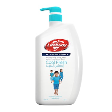 Lifebuoy Antibacterial Body Wash Cool Fresh 500ml