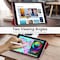 Moko Case Fit New iPad 8th Generation 10.2&quot; 2020 / 7th Gen 2019, 10.2 With Stand, Soft TPU Translucent Frosted Back Cover Slim Smart Shell For Inch, Auto Wake/Sleep, Red