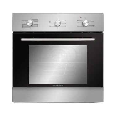Fresh Built-in Gas Oven - 56 Liters - Silver - GOFR60CMS/N