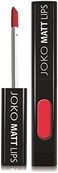 Joko Matt Lips Mattifying Lip Gloss Paraben Free, Creamy Texture (061 Pink Passion)