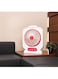 Krypton Rechargeable Box Fan KNF111 White/Pink