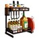 Stainless Steel Spice Rack Standing Corner Shelf