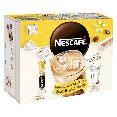 NESCAFE VNL WAFER ICE COFFEE 25GX10