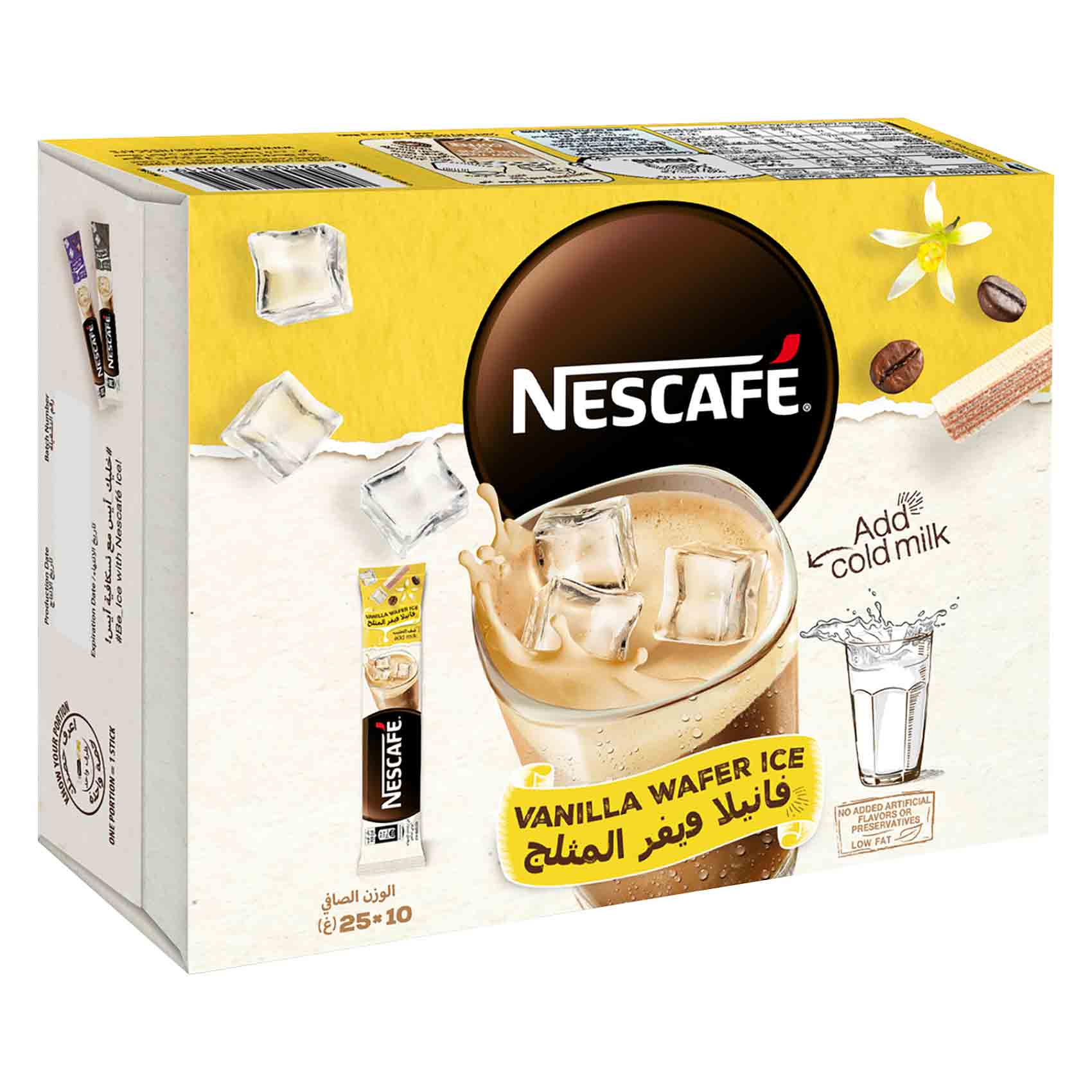 NESCAFE VNL WAFER ICE COFFEE 25GX10