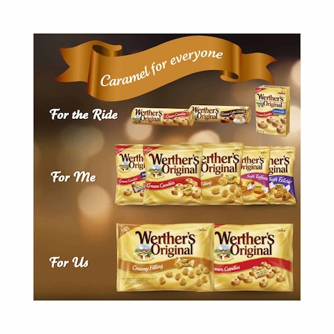 Werther&#39;s Original Soft Cream Caramel Toffees 100g