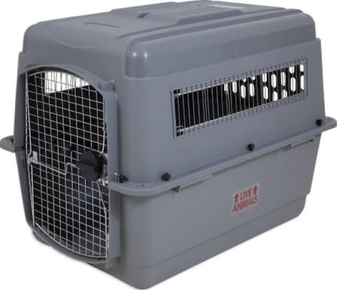 اشتري Petmate Sky Kennel Vault Door 36" 50-70Lbs, Gray في الامارات